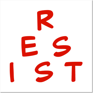 Resist / Red Triangle Protocol Posters and Art